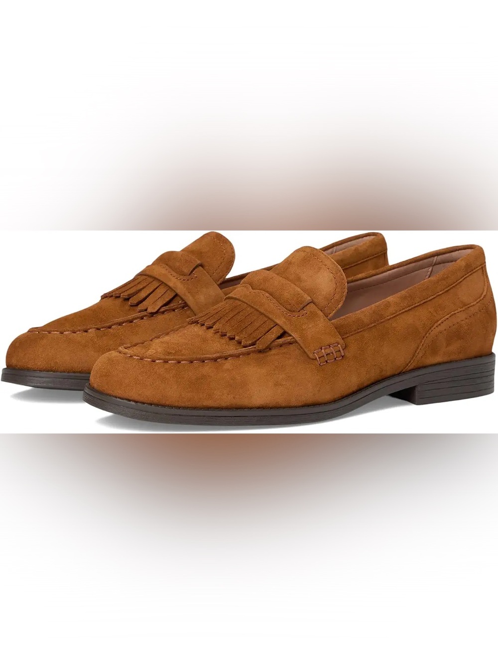 Cole Haan Stassi Loafers in tan suede *NWT